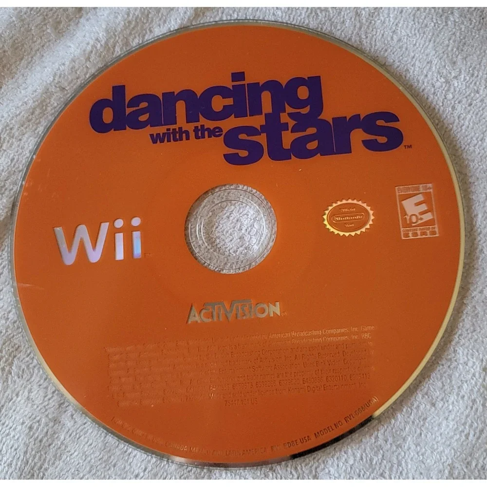 Dancing‎ with the Stars: We Dance! - Nintendo Wii DISC ONLY